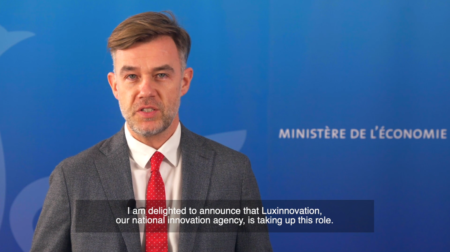 Minister of the Economy Franz Fayot announces that Luxinnovation will coordinate the Luxembourg GAIA-X hub