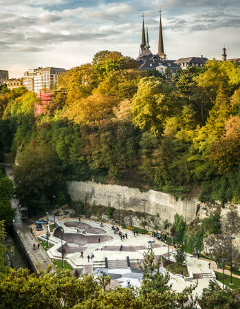 Skatepark in Luxembourg City