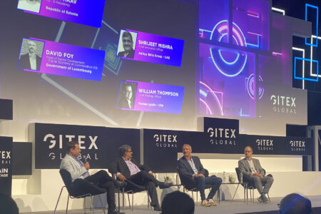 David Foy, Luxinnovation speaks at GITEX, Dubai