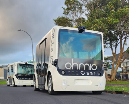 Ohmio Automotion self-driving bus shuttles